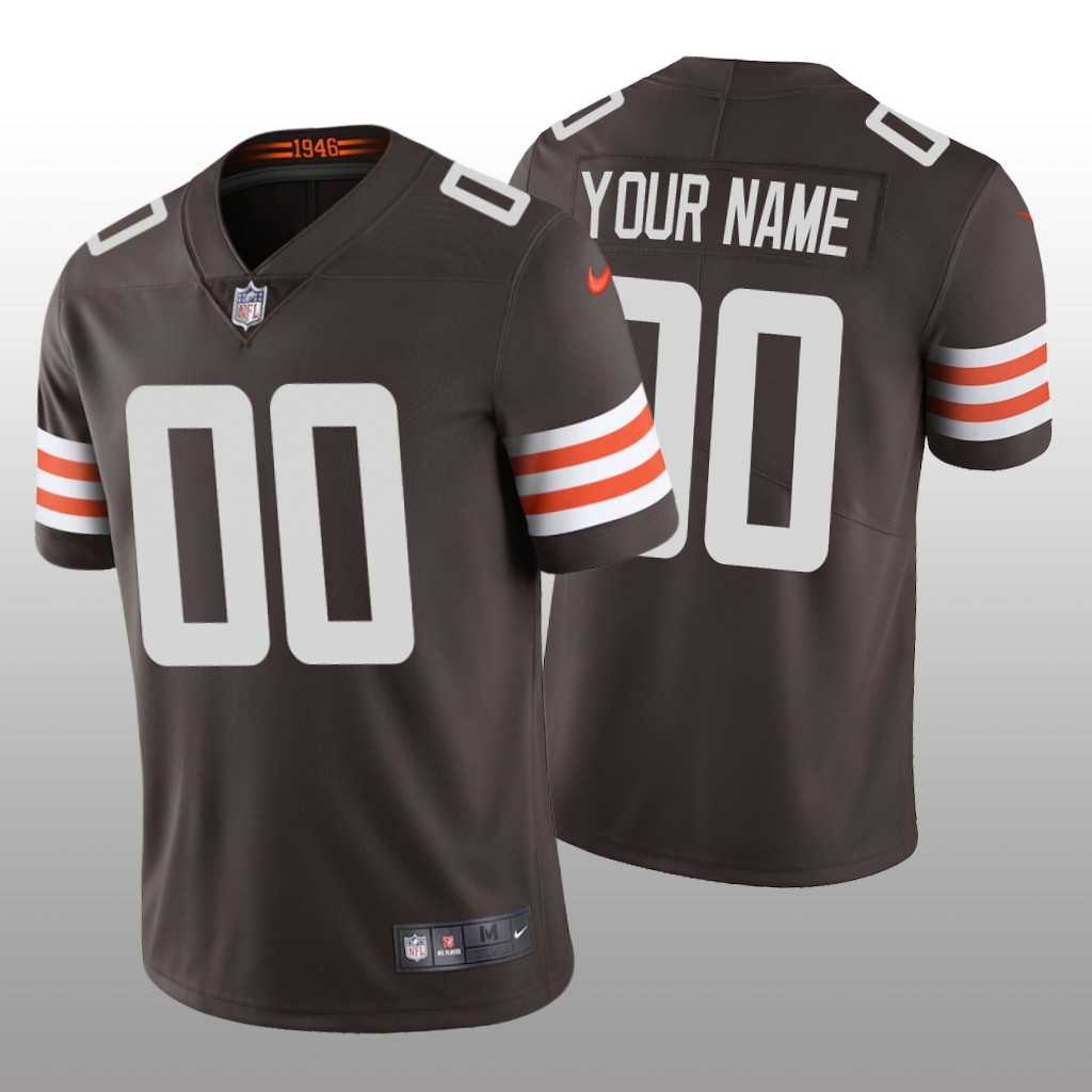 Customized Men & Women & Youth Nike Browns New Brown Vapor Untouchable Player Limited Jersey,We sell and wholesale Customized Men & Women & Youth Nike Browns New Brown Vapor Untouchable Player Limited Jersey on line form chian!